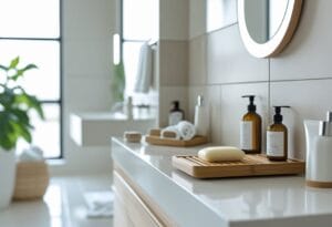 Read more about the article Praktiske opbevaringsløsninger til badeværelset med en sæbeskål til badeværelset